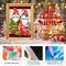 Adults Christmas 5D DIY Full Drill Christmas Socks Diamond Painting Gem Art Crafts Paint with Round Diamonds for Gift (12"x16")